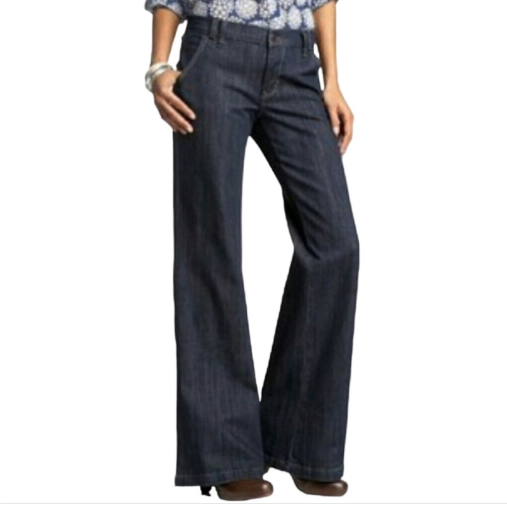 Wide leg light blue jeans Flirt by Old Navy, good condition - Picture 5 of 5